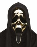 Palmer Agencies Scream masker voor volwassenen, verchroomd goud
