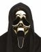 Palmer Agencies Scream masker voor volwassenen, verchroomd goud
