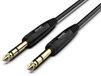 Audibax Brons Gold Kabel Jack Stereo naar Jack Stereo 1,5 meter Zwart
