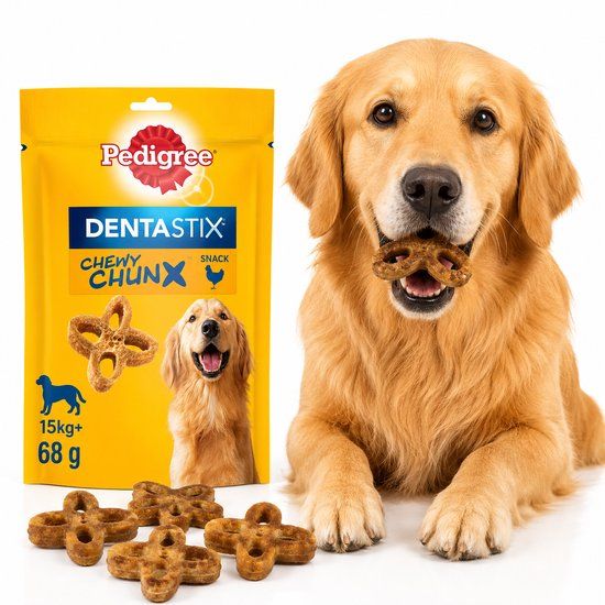 Pedigree Dentastix Chewy Chunx Hondensnacks Maxi Kip 68 gr