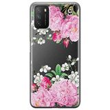 ERT GROUP mobiel telefoonhoesje voor Xiaomi REDMI 9T/ POCO M3 origineel en officieel erkend Babaco patroon Flowers 046 optimaal aangepast aan de vorm van de mobiele telefoon, gedeeltelijk bedrukt
