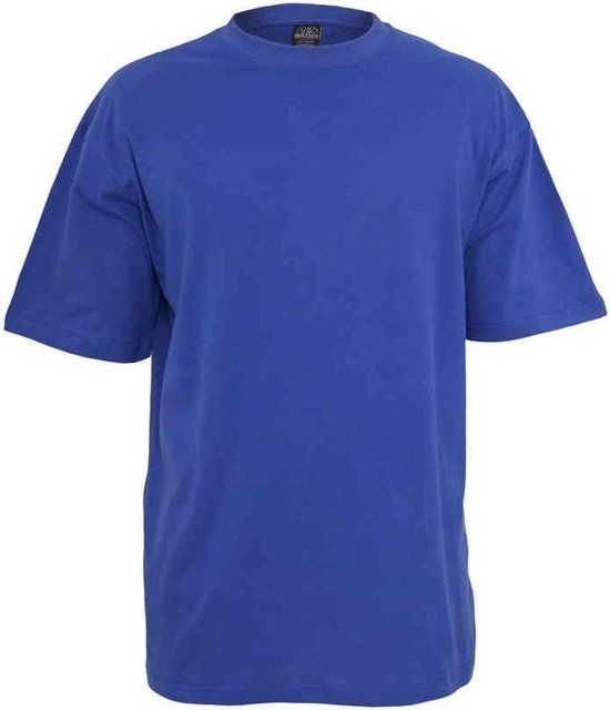 Urban Classics Tall Heren T-shirt - Blauw - 5XL