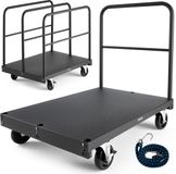 Vevor Bordenwagen, 816 Kg, Zwart