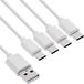 InLine 35146W USB-kabel USB 2.0 0,5 m USB A 4 x USB-C Wit