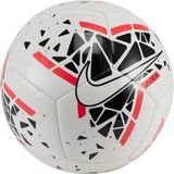 Nike Voetbal Pitch White Black Laser Crimson