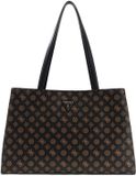GUESS Wilder Travel Tri Compartment Tote Brown