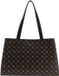 GUESS Wilder Travel Tri Compartment Tote Brown