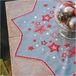 VERVACO Voorbedrukt Borduurpakket Tafelkleed Dansende Sterren Borduurset Tafellinnen ca. 75 x 75 cm DIY Creatieve Grootte Kit Creatieve Hobby's Volwassenen Home Decor Borduurwerk