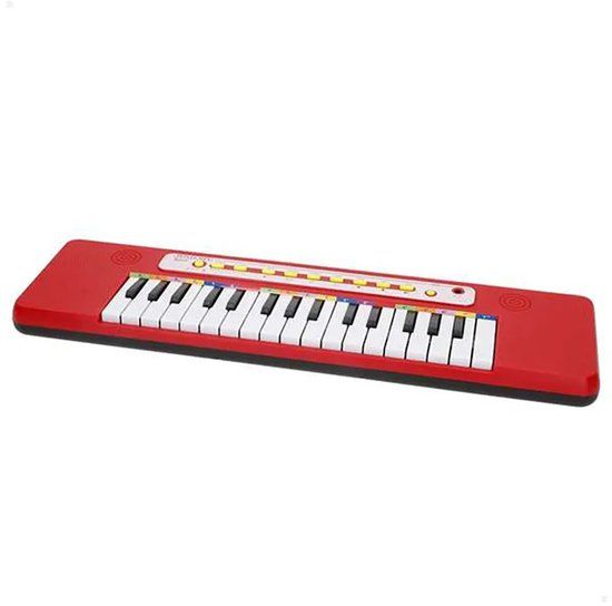 Colorbaby Elektronisch Orgel Met 32 Toetsen Rood Kinderen
