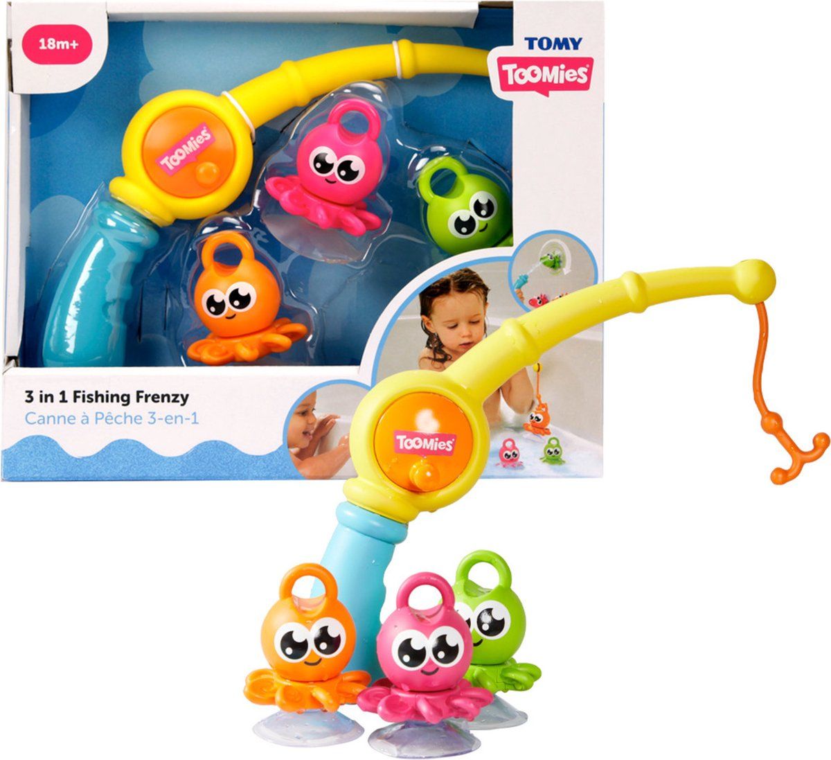 Tomy 3-in-1 Visfestijn - Badspeelgoed
