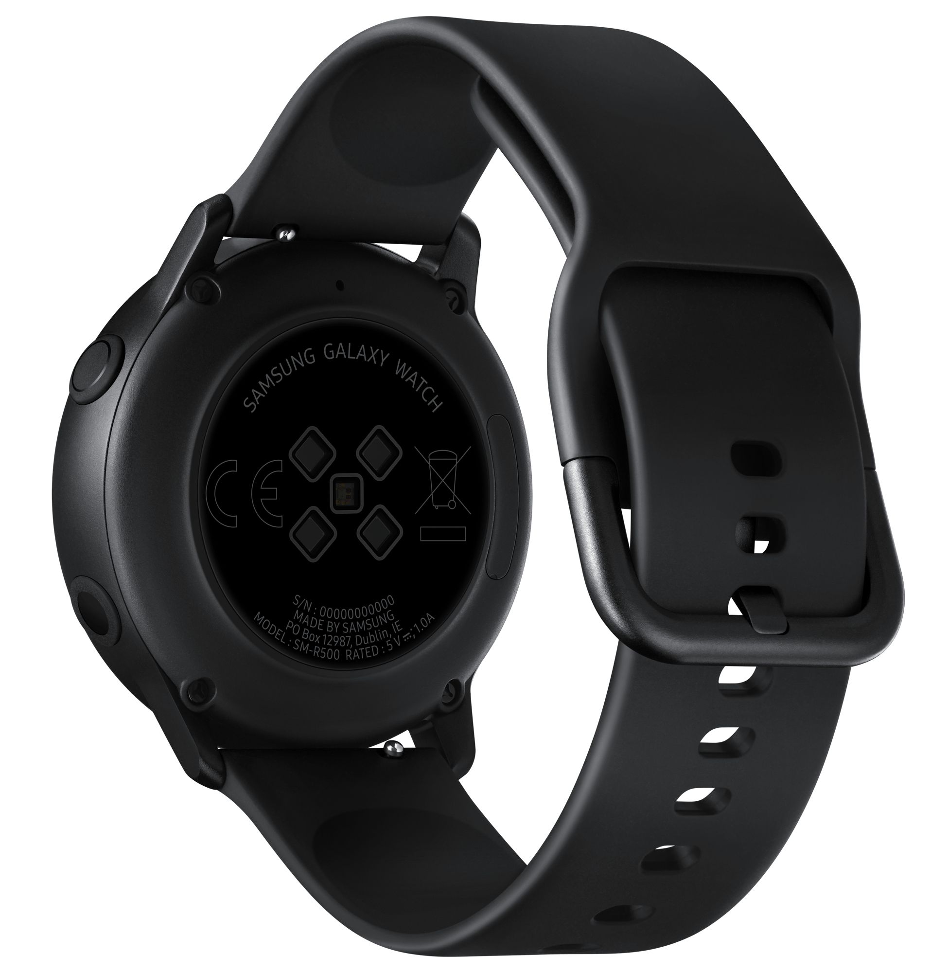 Samsung Galaxy Watch Active - Smartwatch - 40mm - Zwart - GPS - Wifi