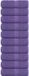 vidaXL Gastendoekjes FROGN 10 stuks 30x50 cm 360 g/m² Paars