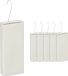 Merkloos Relaxdays Waterverdamper radiator - set van 6 - 400 ml - keramiek - crème