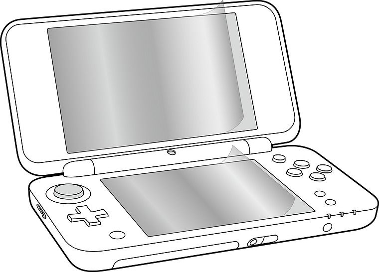 Speedlink Glance Screenprotector transparant voor New Nintendo 2DS XL