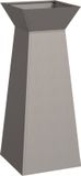 vidaXL Pilarenbak Roestkleurig 40 x 40 x 100 cm Staal