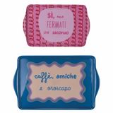 More Amor Melamine Tray, 2 Stuk