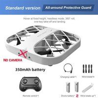 SZSMART Minidrone met afstandsbediening zonder camera Levensduur batterij: 8 minuten wit