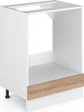 Vicco R-Line Ovenombouwkast – 60 cm Sonoma/Wit