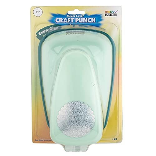 Uchida Slimme hendel Xtra Giga Craft Punch - Geschulpte cirkel - 1 stuk