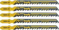 kwb Decoupeerzaagbladen hout, star