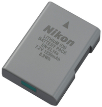 Nikon EN-EL14a Camera Battery - 1230 mAh
