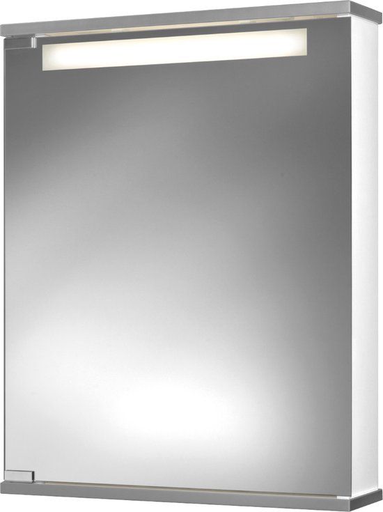 Go by Van Marcke Cento Spiegelkast - 50x65x14cm - MDF - Wit