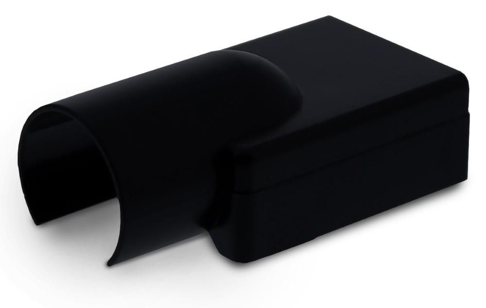 Enzo Canalit Systeem25 verloopmof 19mm voor 25x13mm zwart - 4745740