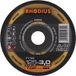 Rhodius FT38 203886 Jeu de disques de coupe 25 pc(s) Inox, Acier
