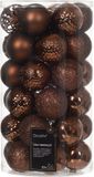Merkloos / Sans marque Decoris Kerstbal kunststof d6 cm esprss 37st kerst