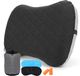 Unyqoos® Coussin gonflable ergonomique et ultraléger pour un camping confortable - Noir