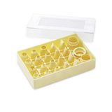 thermohauser Set kleine spuitmonden mix 2 (kunststof PP), Gr. S, 24-delig., versch. spuitmonden incl. twee adapters, in opbergcassette