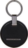 PORSCHE DESIGN Sleutelhanger Keyring Circle Black Zwart