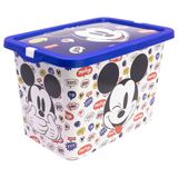 STOR Opbergdoos voor Kinderen Mickey Mouse met Click Sluiting 7 Liter