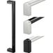 Rohde A4-35.P200.N04 Poignée de profil Argent, Noir (l x l x h) 220 x 35 x 65 mm 2 pièce(s)
