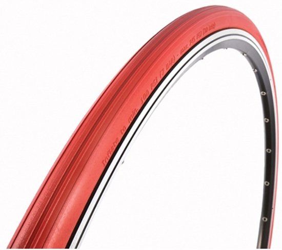 Vittoria Zaffiro Pro 700x23C vouwband voor Home Trainers - rood