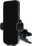 Mobiparts - Universele Telefoonhouder Auto - Autohouder 15W Draadloze Qi Snellader - One-Hand, Quick Release & 360° Roteerbaar + USB-C kabel