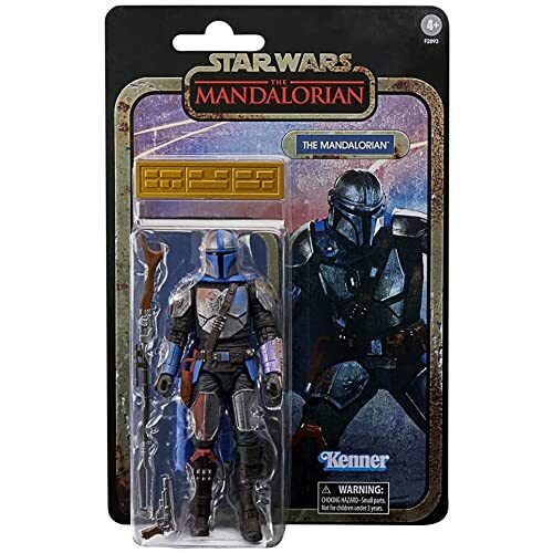 Hasbro Star Wars The Zwart Series Credit Collection The Mandalorian-figuur om te verzamelen van 15 cm, voor kinderen vanaf 4 jaar,Multi kleuren