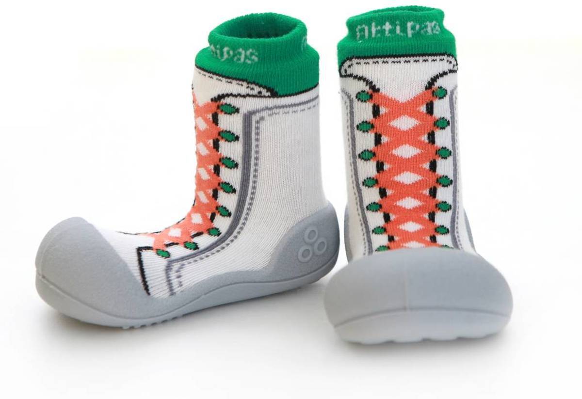 Attipas babyschoentjes New Sneakers groen Maat: 19 10 8 cm