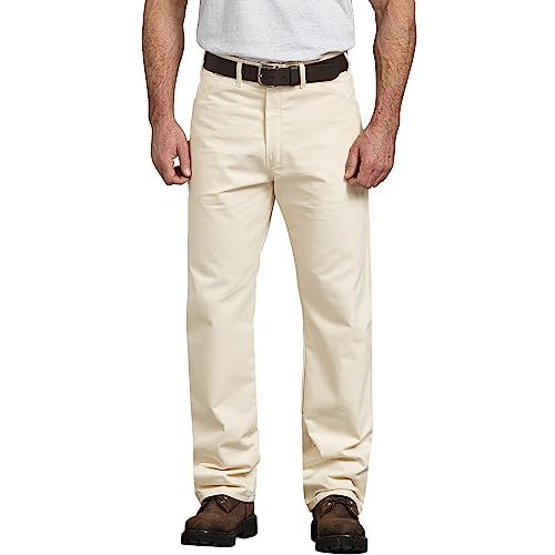 Dickies Heren Relaxed-Fit Carpenter Jean - Natuurlijk - 32W / 30L
