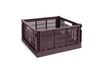 HAY Colour Crate L Carré 42x42 cm Bordeaux