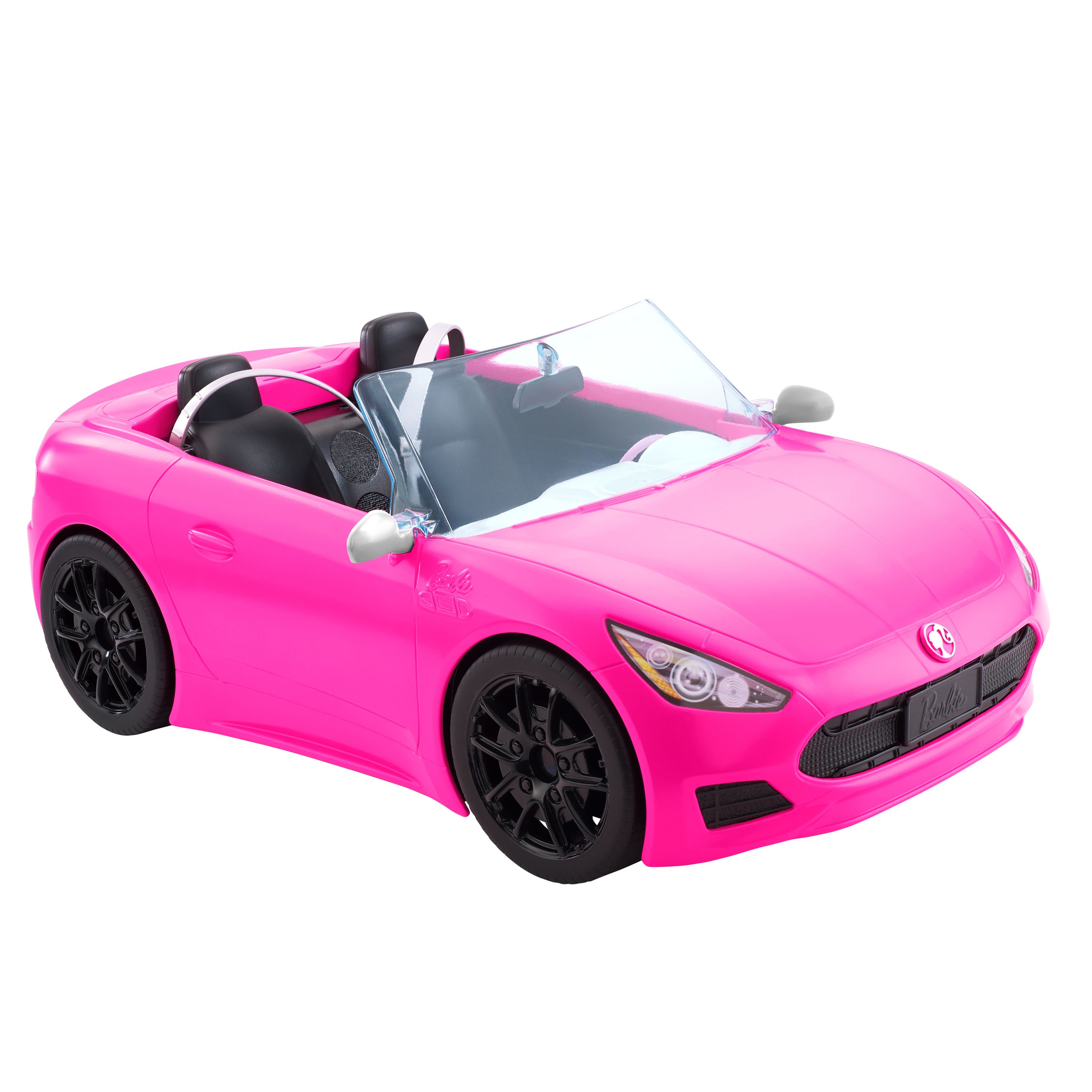 Barbie Glam Cabrio Auto - Poppenvoertuig