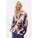 Desigual katoenen gebreide vest met print - meerkleurig