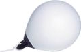 Talamex - Pare-chocs à rotule - 35cm - Blanc