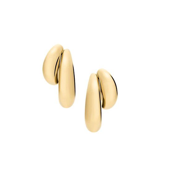 Fossil JEWELRY Dames Oorbellen - Goudkleurig