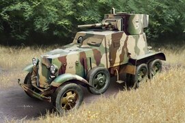 Hobbyboss 83839 - Modelbouwpakket Soviet BA-6 Armor Car