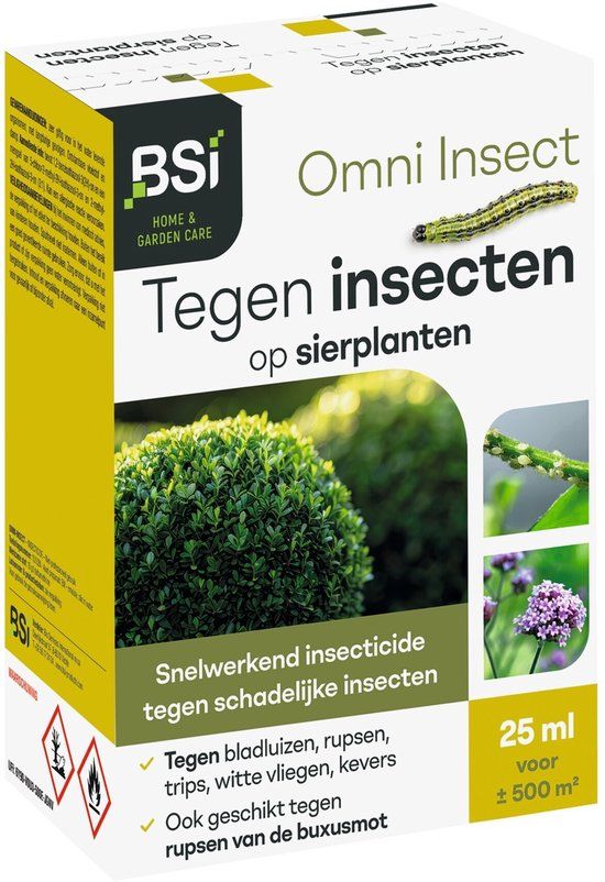 Merkloos / Sans marque Omni Insect tegen rupsen van Buxusmot - 25 ml - Spray
