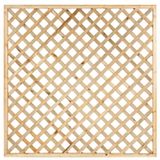 Tuindeco Trellis diagonaal recht met rechte lijst 180 cm