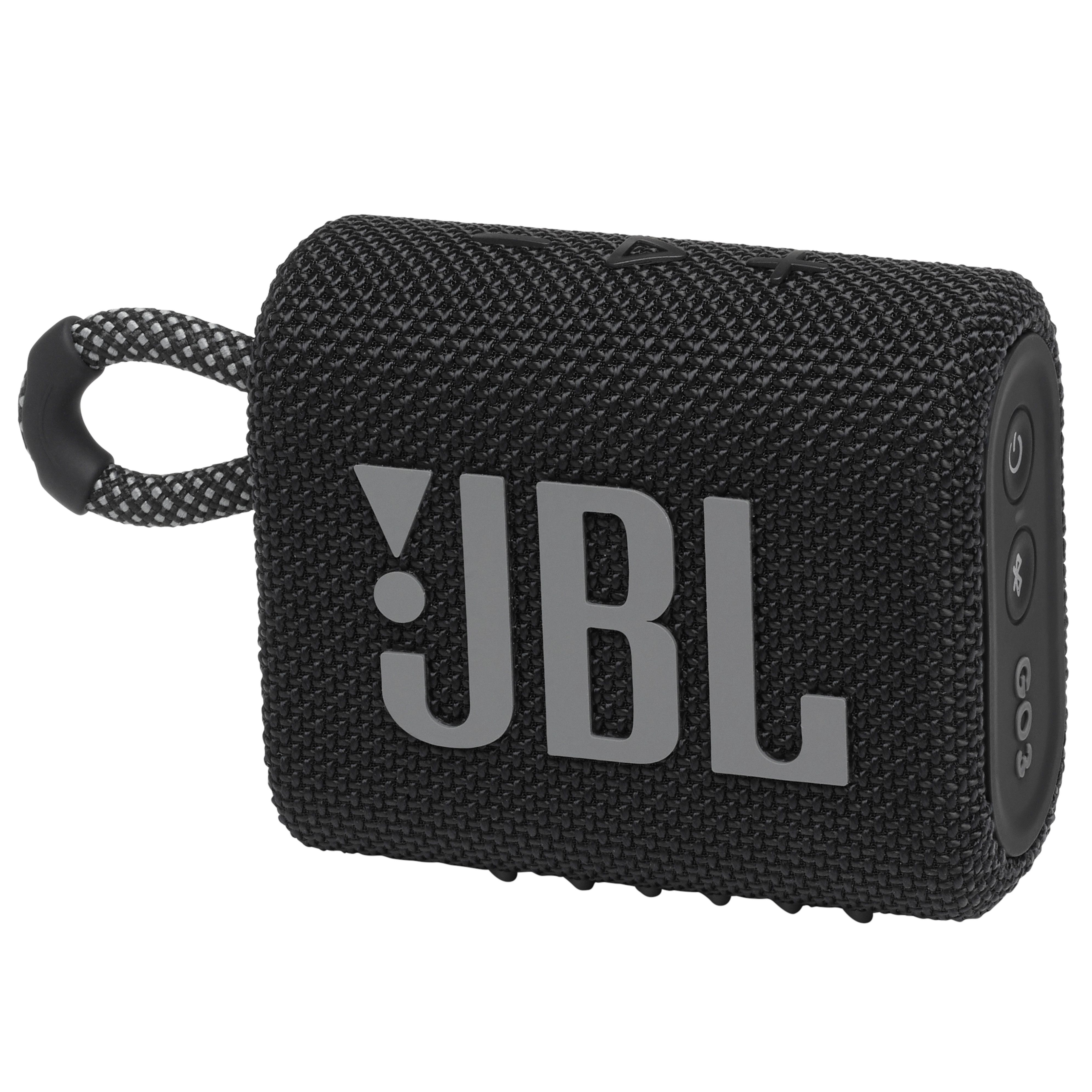 JBL Go 3 - Draadloze Bluetooth Mini Speaker - Zwart