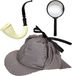 Finidi Verkleedset Detective Inspector Gadget Unisex Enfants Gris