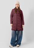 QS s.Oliver QS Outdoor-Mantel Vrouwen XS Bordeaux Polyester